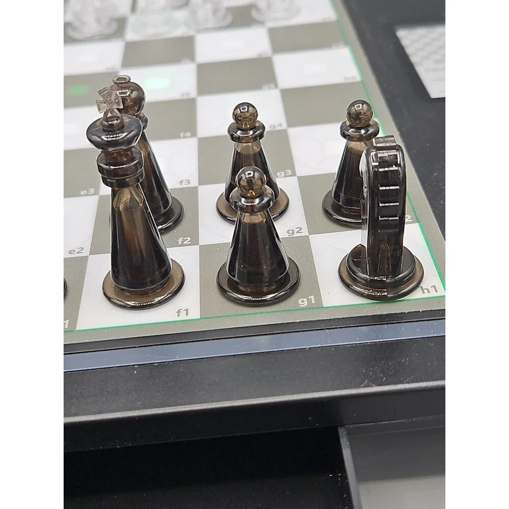 Electronic Chess Board L6 with LED Lights, Computer Chess Set with Piece Charger